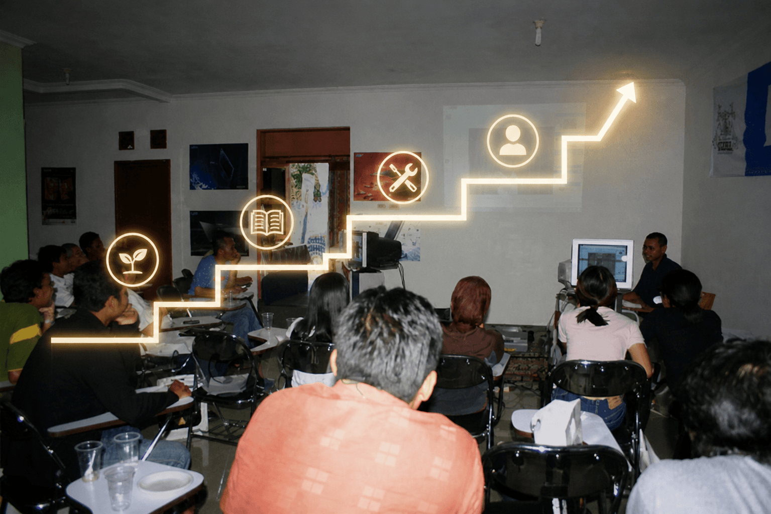 Dibangun Bertahap